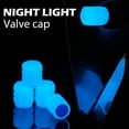 thumbnail image 6 of 12pcs Glowing Tire Valve Stem Caps Universal Tyre Valve Stem Caps with Light in Dark Leakproof Seal Luminous Tire Valve Stem Cover for Car Truck SUV Bicycle Motorcycles Decoration, 6 of 11