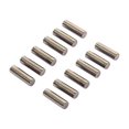 thumbnail image 1 of 60pcs Professional Pickup Pole Slug Metal Cyclinder Slug Rods for Electric Bass Guitar Replacement 5 x 17.5mm, 1 of 8