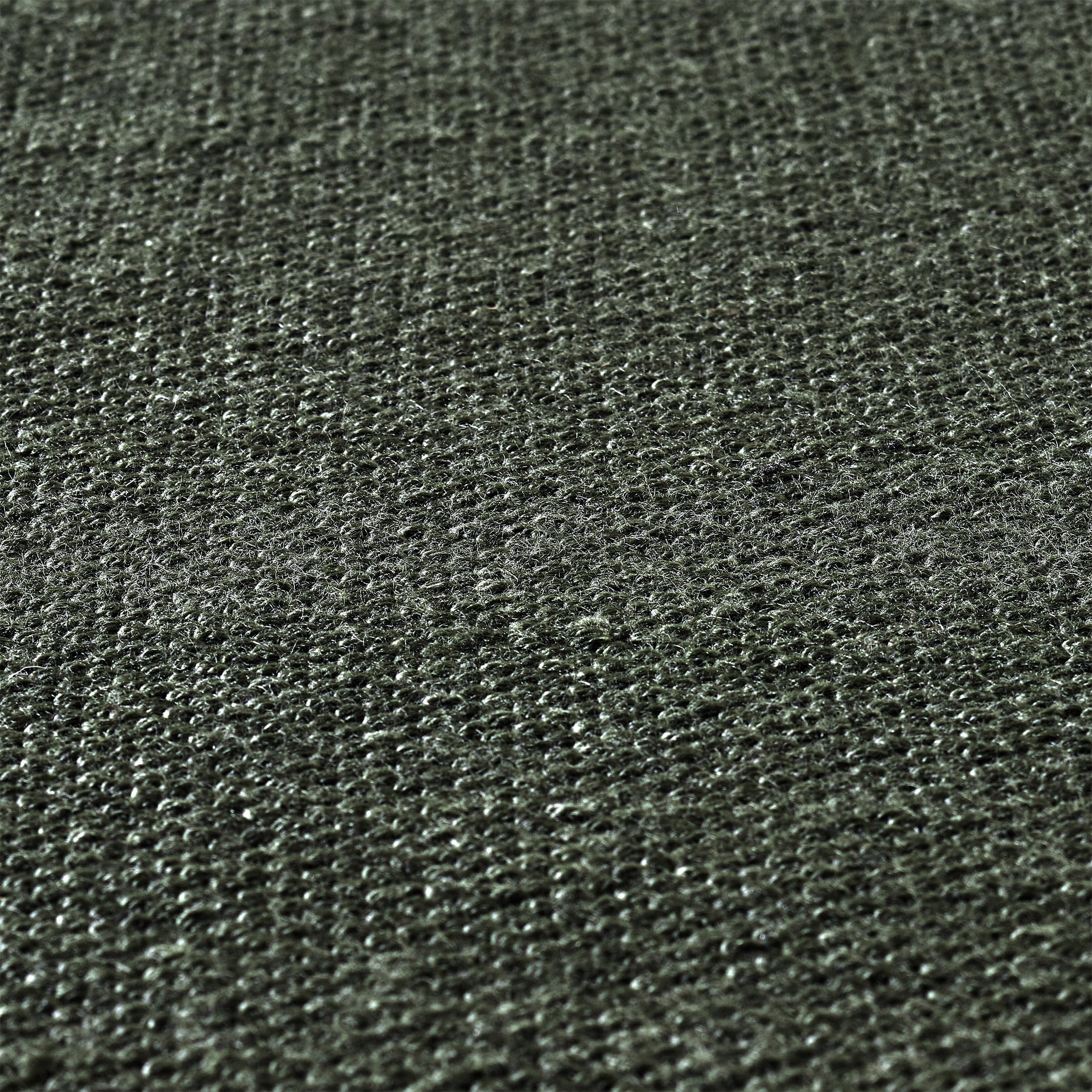 My Texas House Green Scallop Indoor/Outdoor Layering Rug, 38" x 58"