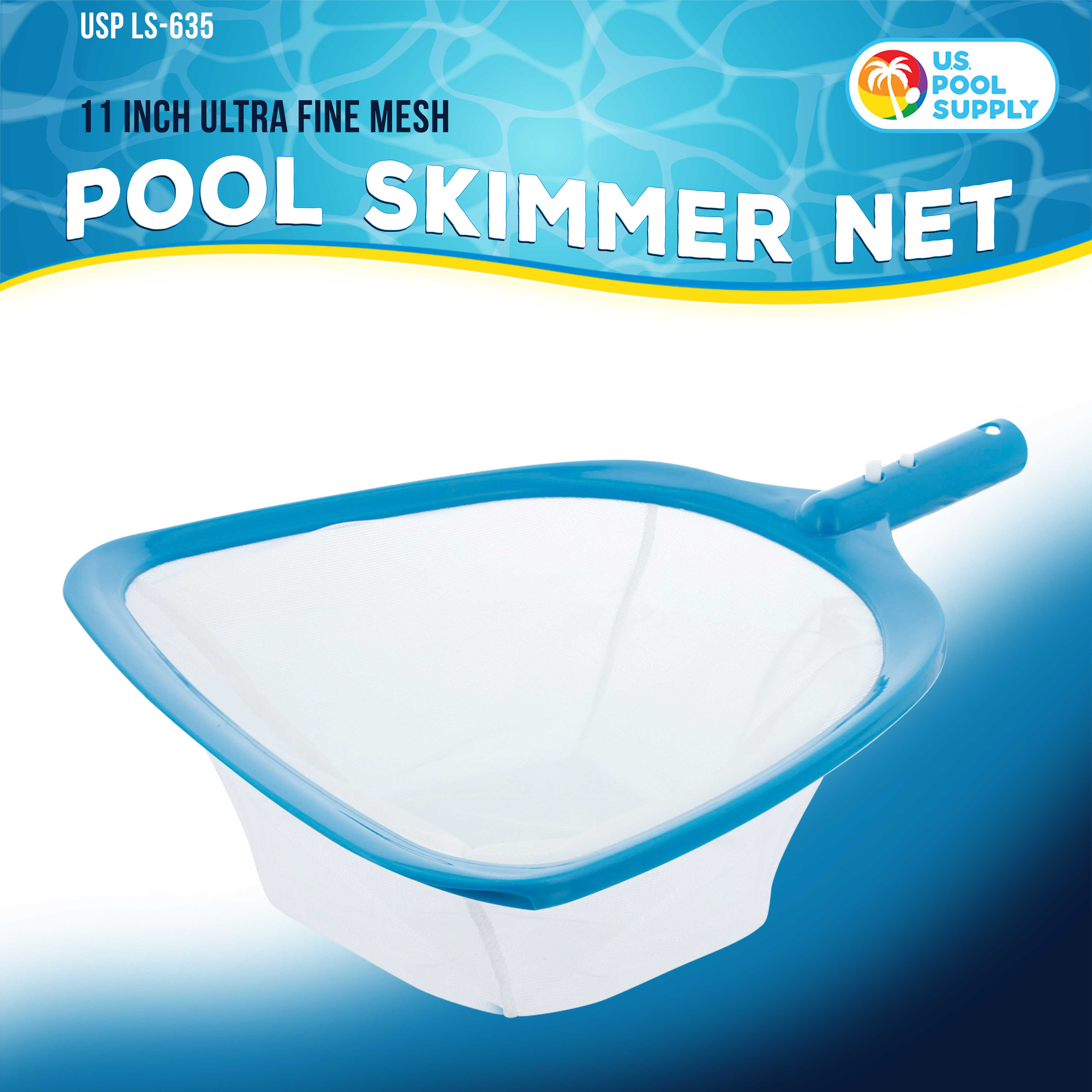 Details about   Heavy Duty Pool Net Tool Fine Mesh Skimmer Leaves Cleaner Cleaning Supplies US 
