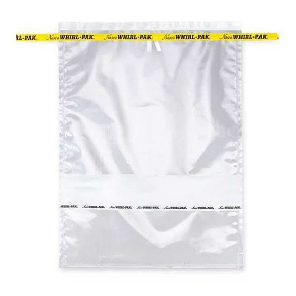 Whirl-Pak Sampling Bag,Clear,92 oz.,15" L,PK250 B01445