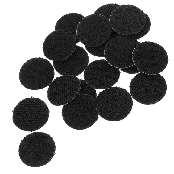 OUNONA 20 PCS Bathroom Self-adhesive Hook Small Hooks for Hanging Black