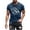 Navy, variant on EWASWON Men's Streetwear Graphic T-Shirts Slim Fit Short Sleeve Crew Neck Casual Tees, Cotton Blend Summer Essential,Black,Size 3XL