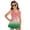 Pink and Green - Watermelon, variant on DISNIMO Kiwifruit Print Girls One Piece Swimsuits Sleeveless Swim Dress U Neck Swimwear with Skirt Quick Dry Bathing Suit Size 7-8