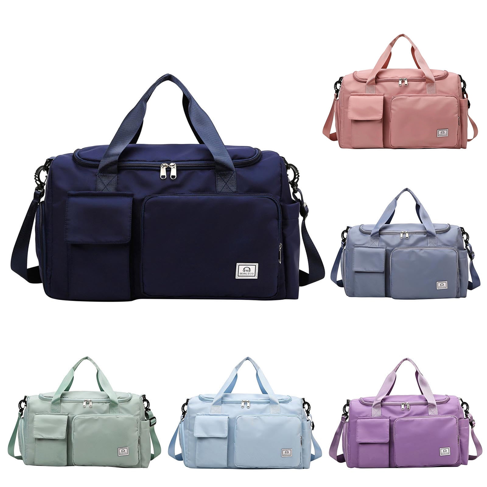 Matoen Travel Duffel Bag, Sports Tote Gym Bag, Sports Shoulder Weekender Overnight Bag for Women