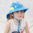 thumbnail image 5 of Ccpelsie Kids Boys and Girls Embroidered Baseball Caps Baby Sun hat Toddler Dinosaur Trucker Hats Summer Hats(Blue,L), 5 of 8