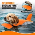 thumbnail image 5 of Amztom Dog Life Jacket for Swimming – Adjustable Buoyancy Aid Flotation Vest for Boating Pool Beach, Safety Flotation Vest for Small Dogs (Orange,S), 5 of 7