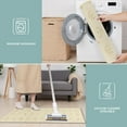 thumbnail image 6 of Beige Celestial Pattern Kitchen Rugs Sets Of 3,Kitchen Runner Rugs Non Skid Washable,Decorative Kitchen Floor Mats for Kitchen,Sink,Laundry,17"x30"+ 17"x47" + 17"x59", 6 of 6