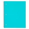 Pen+Gear Wide Rule 1Subject Notebook, 10.5" x 8", Blue, 100 Sheets