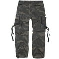 thumbnail image 2 of Brandit M65 Cargo Long Pants - Dark Camo - Classic Army-Style Loose Fit (M), 2 of 7