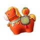 thumbnail image 4 of Figuras de caballo decorativas modernas, coleccionables, regalos de cumpleaños, estatuas de caballo para escritorio. Naranja, 4 of 8