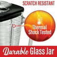 thumbnail image 3 of Brentwood P-OST722 Blender Glass Jar Replacement Set, 60 Ounces, 3 of 8