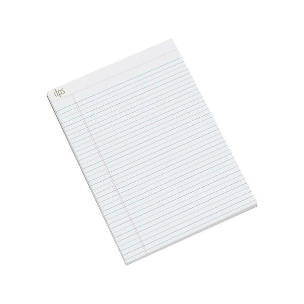 DPS by Staples Notepads Letter Sized (8.5" x 11.75") White 12/PK 814000