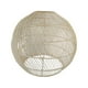 thumbnail image 4 of Pantalla de lámpara colgante de ratán, cubierta de luz colgante, lámpara de araña de cesta clásica redonda, pantalla para restaurante, sala de estar,, 4 of 8