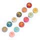 thumbnail image 5 of 1200 cuentas de letras acrílicas con bordes suaves y cómodos, cuentas redondas de colores para hacer pulseras, collares y pendientes, 5 of 15