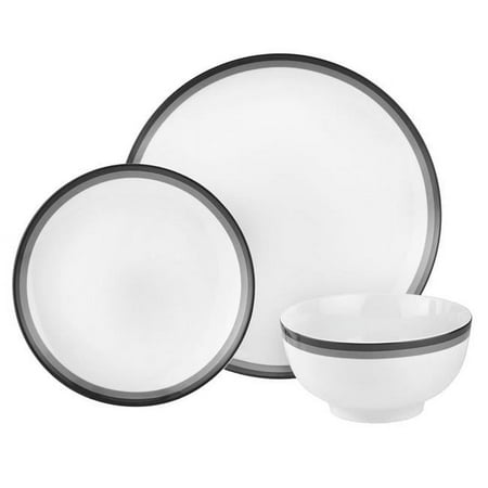 

Godinger Sheer Dinnerware Set Grey - 12 Piece