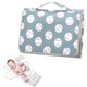 thumbnail image 2 of Almohadilla cambiadora CHUROUSY 61 × 30 cm con estampado de béisbol, portátil y con soporte para toallitas, 2 of 7