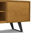 thumbnail image 6 of Simpli Home Lowry 63 inch Wide Solid Wood TV Stand in Oak For TVs up to 70 inches, 6 of 13