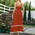 thumbnail image 5 of Lmnyox Summer Spaghetti Strap Dress for Women Casual Sleeveless Maxi Dress Flowy A Line Vacation Dress, 5 of 5