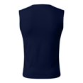 thumbnail image 5 of Women's Square Neck Sleeveless Double-Layer Tank Tops Basic Tight T Shirts, 5 of 5