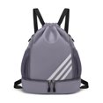 thumbnail image 3 of Mochilas deportivas al aire libre para hombres y mujeres Mochilas deportivas de fitness Mochilas de baloncesto Mochilas de montaña Mochilas con cordón y logotipo en la boca, 3 of 5