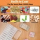 thumbnail image 2 of Caja de almacenamiento Bewildely de plástico duradera 30 rejillas transparente, 2 of 6