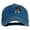 Navy, variant on Bison Mascots Embroidered Washed Cap - White OSFM