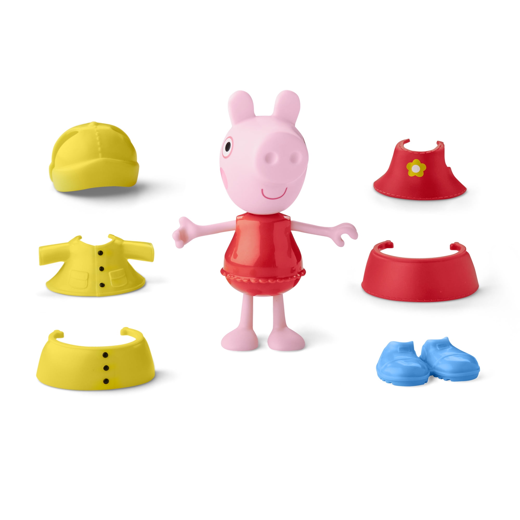 Peppa Pig Rainy Day Dress-Up Figure