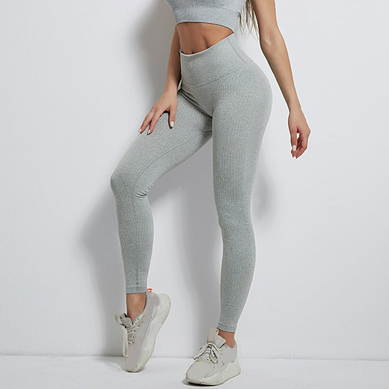 Sweat Pants for Women's 2023 Summer High Waist Workout Gym Seamless Leggings  Yoga Pants Tights Lightweight Pants (Black, M) : : Fashion