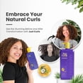 thumbnail image 3 of (4 pack) Herbishh Just Curls Vegan Shampoo for Curly Hair Products Kit Enriched with Avocado & Coconut Oil for Dry Damaged, Wavy, Curly Hair Gift set for Women & Men (500ml), 3 of 9