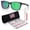 Olive Ink Frame | Prizm Jade Lens, variant on OO9506D Paracord Square Shaped Non-Polarized Sunglasses for Men & Women - Includes Official Eyewear Kit - Transparent Abyss Frame with Prizm Grey Lens