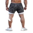 thumbnail image 4 of MesaSe Men‘s 2 in 1 Athletic Short Jogger with Pockets, 4 of 5