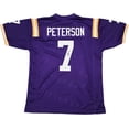 thumbnail image 2 of LSU Tigers Patrick Peterson Autographed Purple Jersey Beckett BAS Witness 243598, 2 of 5