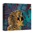 thumbnail image 2 of Creative Products Jungle Tiger 12 x 12 Canvas Wall Art, 2 of 5