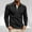 Mens Clothes Black, variant on Mens Big & Tall T Shirt, Long Sleeve Shirts for Men Fall Casual Loose Fit Solid Color Lapel Button Up T-Shirts M-3XL