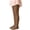Brown, variant on Zefriona Kids Knitted Cotton Striped Twisted Pantyhose for Dance & Layering – Stretchy Comfort Fit Base Pants, Ages 2–7 Years Gray Size 6