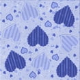 thumbnail image 1 of Ahgly Company Machine Washable Indoor Square Transitional Light Slate Blue Area Rugs, 7' Square, 1 of 7