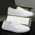 thumbnail image 4 of Women's Canvas Sneakers - Lightweight Walking Shoes & Solid color casual shoes, 4 of 7