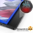 thumbnail image 3 of Dteck Case Fits Samsung Galaxy Tab A7 Lite 8.7 Inch (SM-T225/T220), Multi-Angle Viewing Stand Hybrid Hard Shockproof Drop Protective Shell Cover for Samsung Tab A7 Lite Tablet 2021 (Blue), 3 of 8