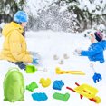 thumbnail image 2 of Kit para hacer bolas de nieve HUOGUO, juguetes de nieve de invierno para niños, 10 unidades, 2 of 4