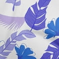 thumbnail image 1 of oneOone Georgette Viscose Blue Fabric Tropical Fabric For Sewing Printed Craft Fabric By The Yard 42 Inch Wide, 1 of 4