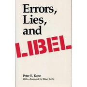 Pre-Owned Errors, Lies, and Libel (Hardcover) 9780809317202