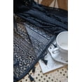 thumbnail image 3 of 2pcs Vintage Country Style Black Crochet Knitting Curtain Bohemian Curtains 59" W x 94" L, 3 of 5