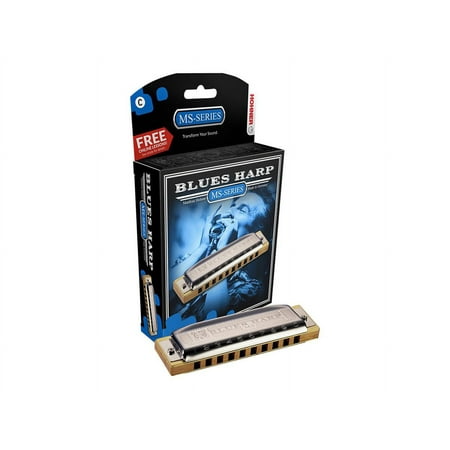 Hohner Blues Harp MS Modular System Diatonic Harmonica, G-major