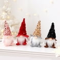thumbnail image 3 of Christmas Gnomes Decoration Sequin Gnomes Plush Collectible Figurine Tomte Merry Christmas Santa Gnome Swedish Tomte Nisse Plush for Decor Holiay Party Gifts, 3 of 7