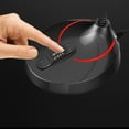 thumbnail image 4 of SHISUYAN Support de Microphone Portable Base Ronde Support de Bureau pour Diffusion Conférence en Ligne Noir (3.5), 4 of 8