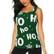 thumbnail image 1 of Fotbe Ho Ho Ho A Blusas Sin Mangas para Mujer – Estilo Casual, Corte Suelto, Slim-Fit, Cuello Redondo Deportivo, Tops de Verano para Gimnasio y Yoga-Large, 1 of 7