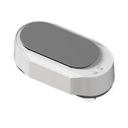 SHARPLACE Jewelry Cleaner Glasses Cleaner Tool ,Cordless , Household Cleaning Machine for Coins Necklaces Eyeglasses Makeup Brushes, White