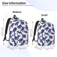 thumbnail image 2 of Balery Boho elephant Mochila Clásica Impresa Básica para Viaje, Mochila Escolar Resistente al Agua, Mochila de Lona con Correas Ajustables-Medium, 2 of 5