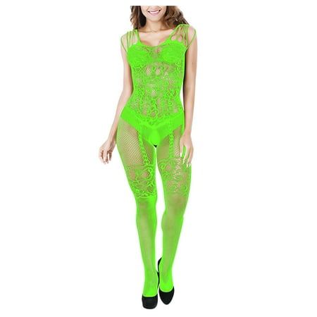 

YDKZYMD Women Sheer Lingerie Underwear Sets Sexy Chemise With Teddy Babydoll Bodysuit Set